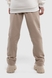 Спортивные штаны однотонные для девочки First Kids 3136 110 см Бежевый (2000990132307D) Фото 3 из 11