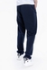 Спортивні штани однотонні прямі чоловічі Tommy life 84954 M Синій (2000989670995D) Фото 4 з 9
