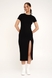 Платье однотонное женское LAWA WBC02371 XL Черный (2000990452573D)(LW) Фото 1 из 9