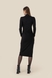 Сукня однотонна жіноча LAWA WTC02345 XL Чорний (2000990213938D)(LW) Фото 5 з 10