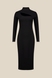 Сукня однотонна жіноча LAWA WTC02345 XL Чорний (2000990213938D)(LW) Фото 9 з 10
