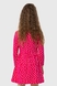 Сукня з принтом для дівчинки Deniz Серце 104 см Малиновий (2000990152930D) Фото 5 з 12