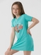 Ночная рубашка для девочки Mini Moon 6220 110-116 см Зеленый (2000990500465A) Фото 5 из 13
