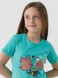 Ночная рубашка для девочки Mini Moon 6220 110-116 см Зеленый (2000990500465A) Фото 4 из 13