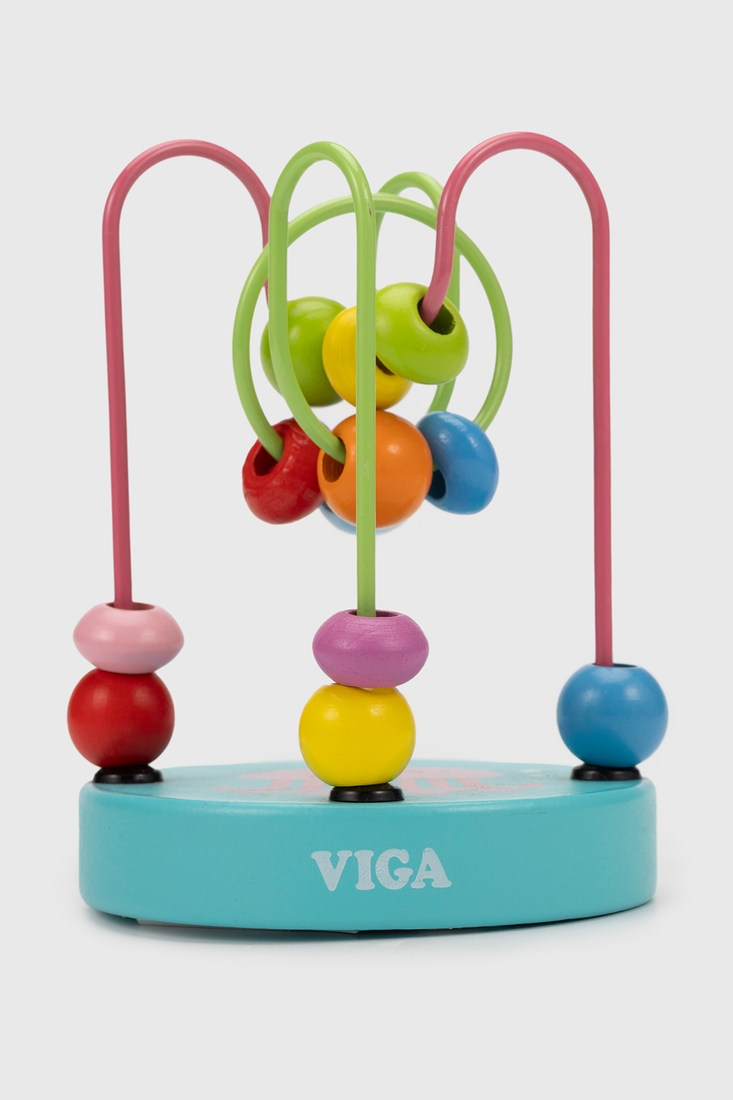 Фото Деревянный лабиринт Мини Viga Toys 50047 Разноцветный (6934510500474)