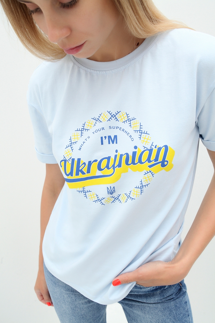 Фото Футболка Muraz Musa Mert 6 "Ukraine" 1 Блакитний (2000989090083S)