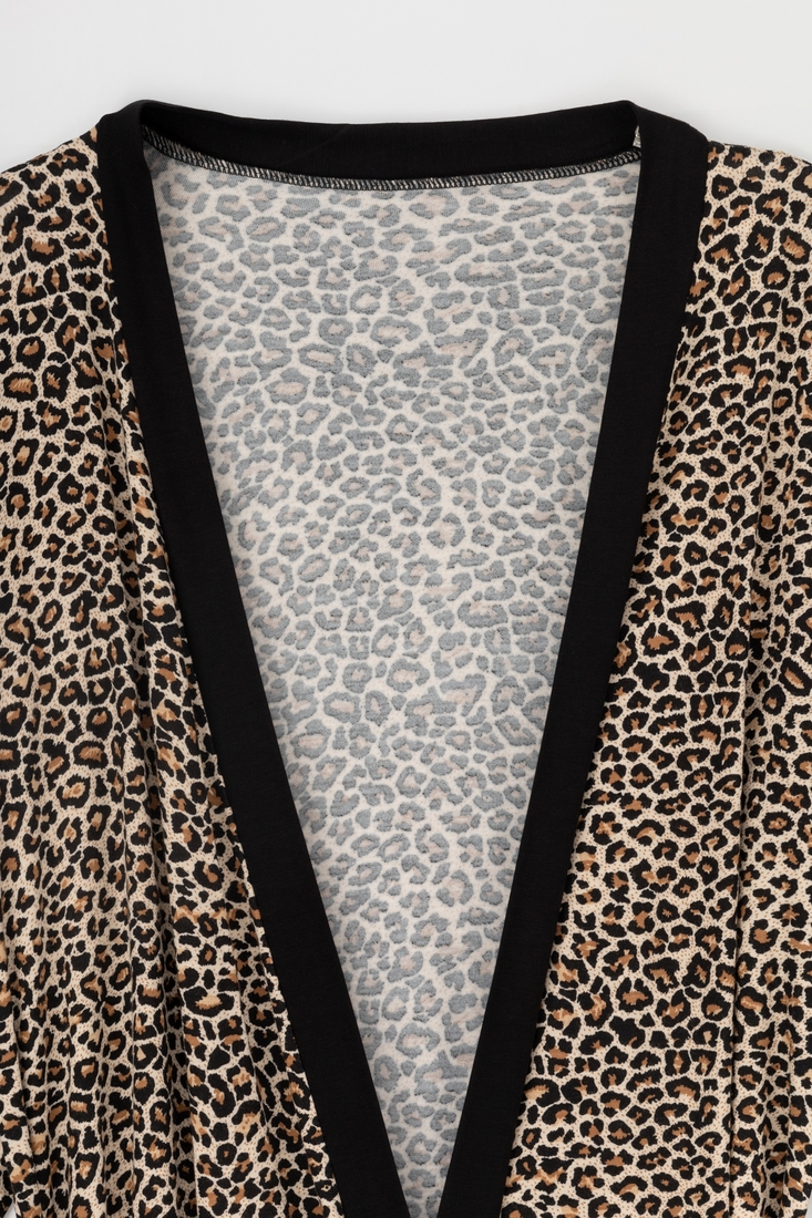 Фото Комплект халат+рубашка женский Atik 634 M/L Леопардовый (2000990159281A)