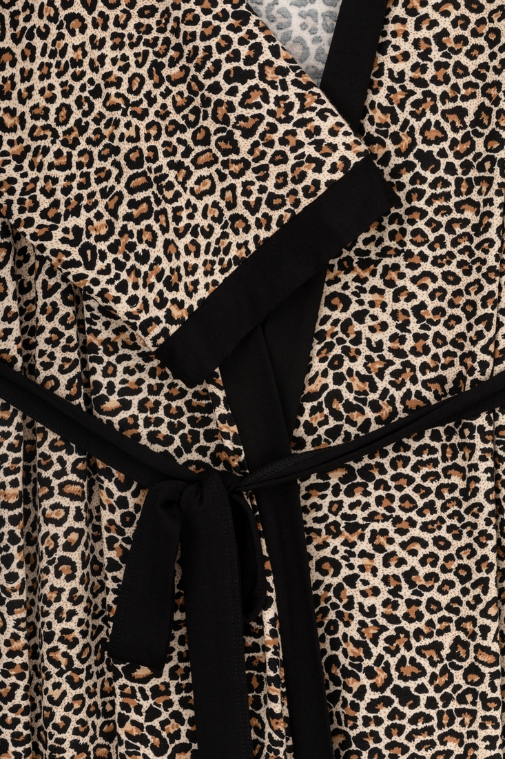 Фото Комплект халат+рубашка женский Atik 634 M/L Леопардовый (2000990159281A)