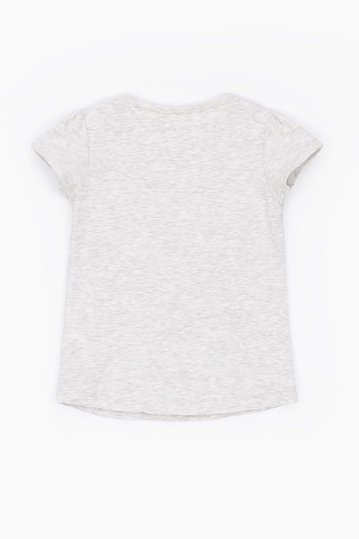 Фото Костюм для девочки Breeze 16411 футболка + лосины 98 см Серый (2000989654841S)