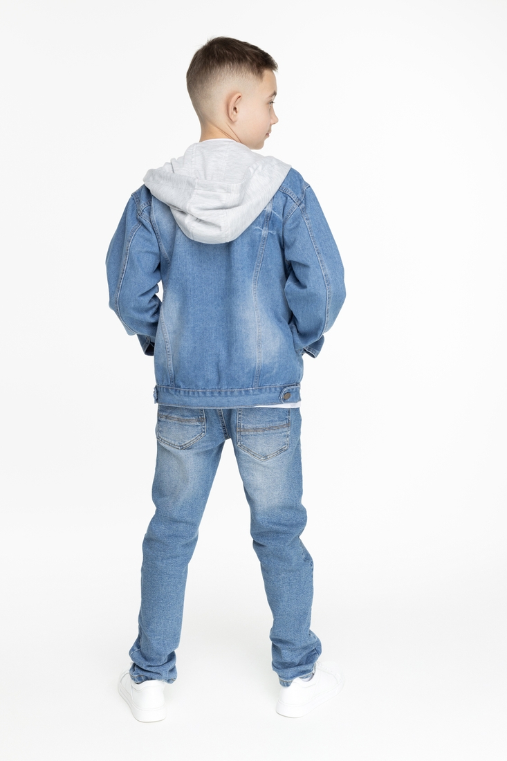 Фото Куртка для хлопчика S&D 1477 176 см Синій (2000989561729D)