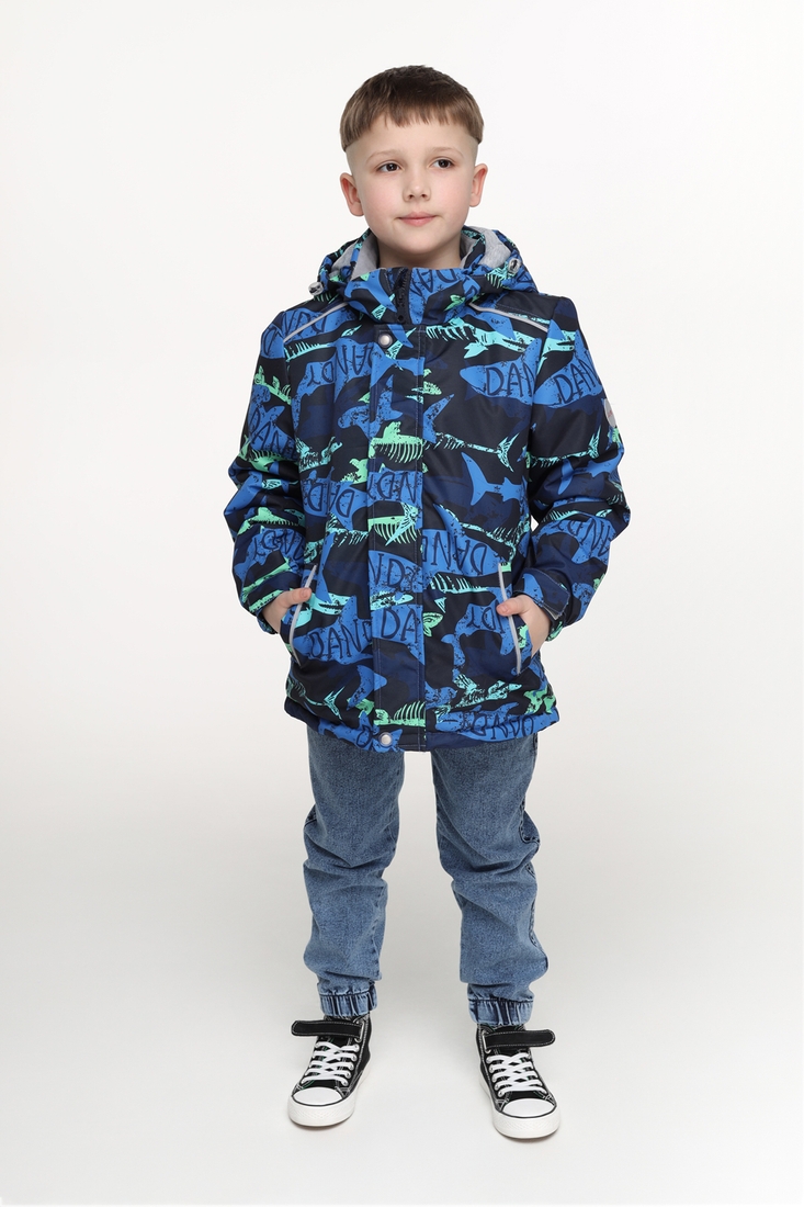 Фото Куртка для хлопчика Snowgenius D442-08 140 см Синій (2000989393122D)
