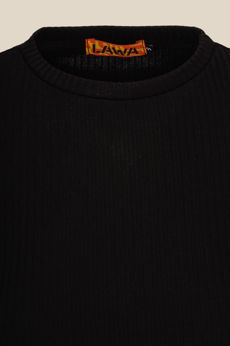 Фото Платье однотонное женское LAWA WBC02371 XL Черный (2000990452573D)(LW)