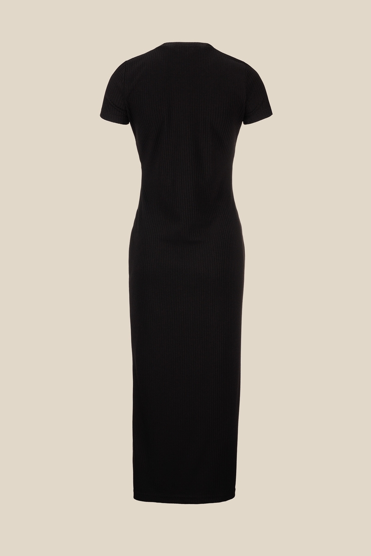 Фото Платье однотонное женское LAWA WBC02371 XL Черный (2000990452573D)(LW)