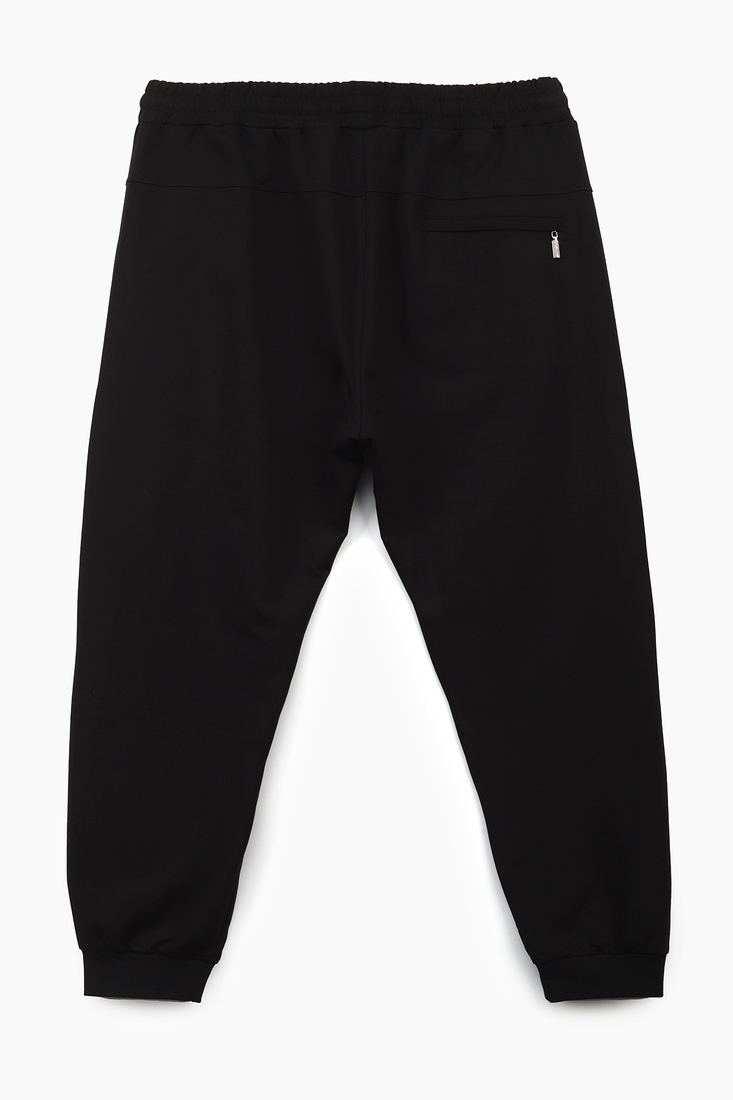 Фото Спортивні штани чоловічі прямі Tommy life 84679-B 44 Чорний (2000989488620D)