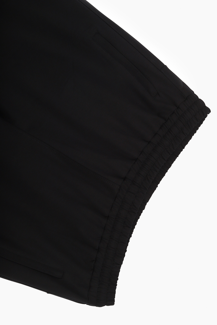 Фото Спортивні штани чоловічі прямі Tommy life 84679-B 52 Чорний (2000989488668D)