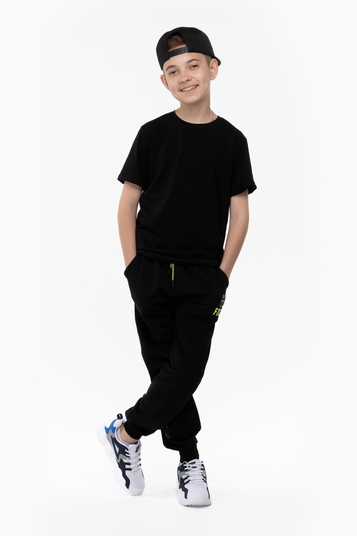 Фото Спортивні штани для хлопчика X-SHOW 11200 176 см Чорний (2000989798590D)