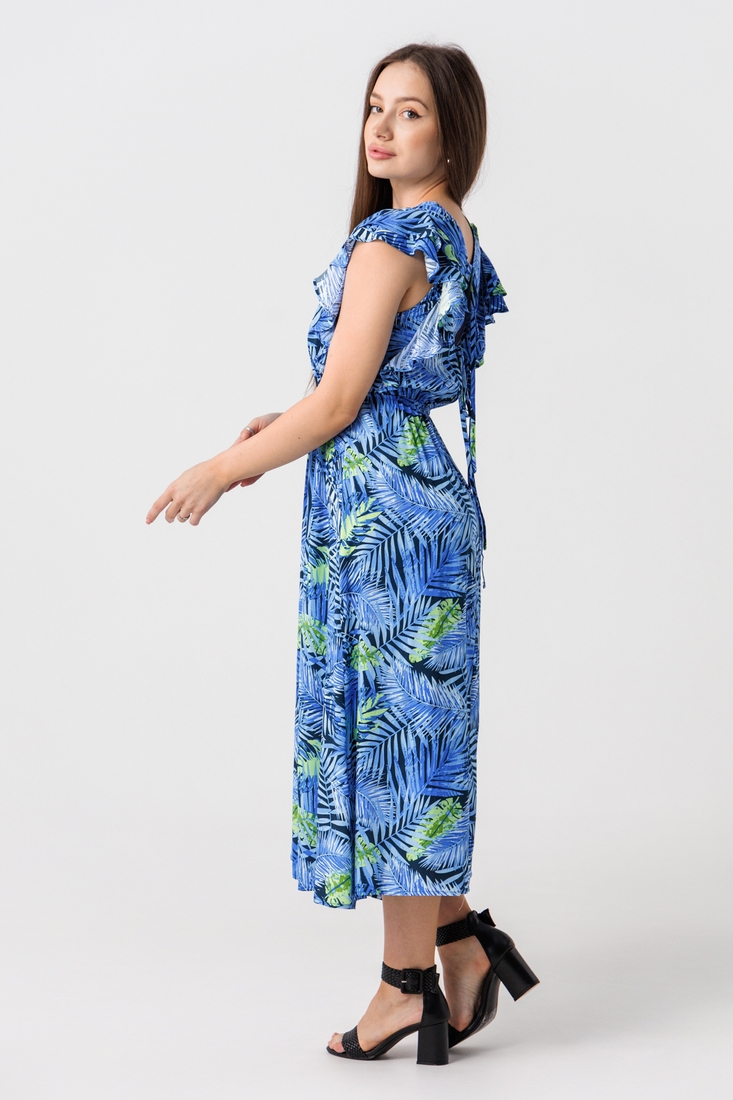 Фото Платье с узором женское TL230272 2XL Синий (2000990334442S)