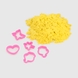 Кинетический песок "Magic sand в пакете" STRATEG 39404-5 Желтый (4823113865252) Фото 2 из 3