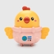 Заводная игрушка цыпленок HUI YUE HY-765 Розовый (2002014170289) Фото 1 из 4