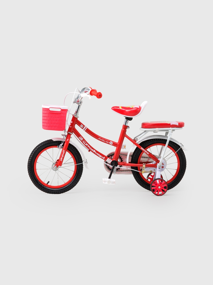 Фото Велосипед детский DOUMOER LH112950 14" Красный (2000990403421)