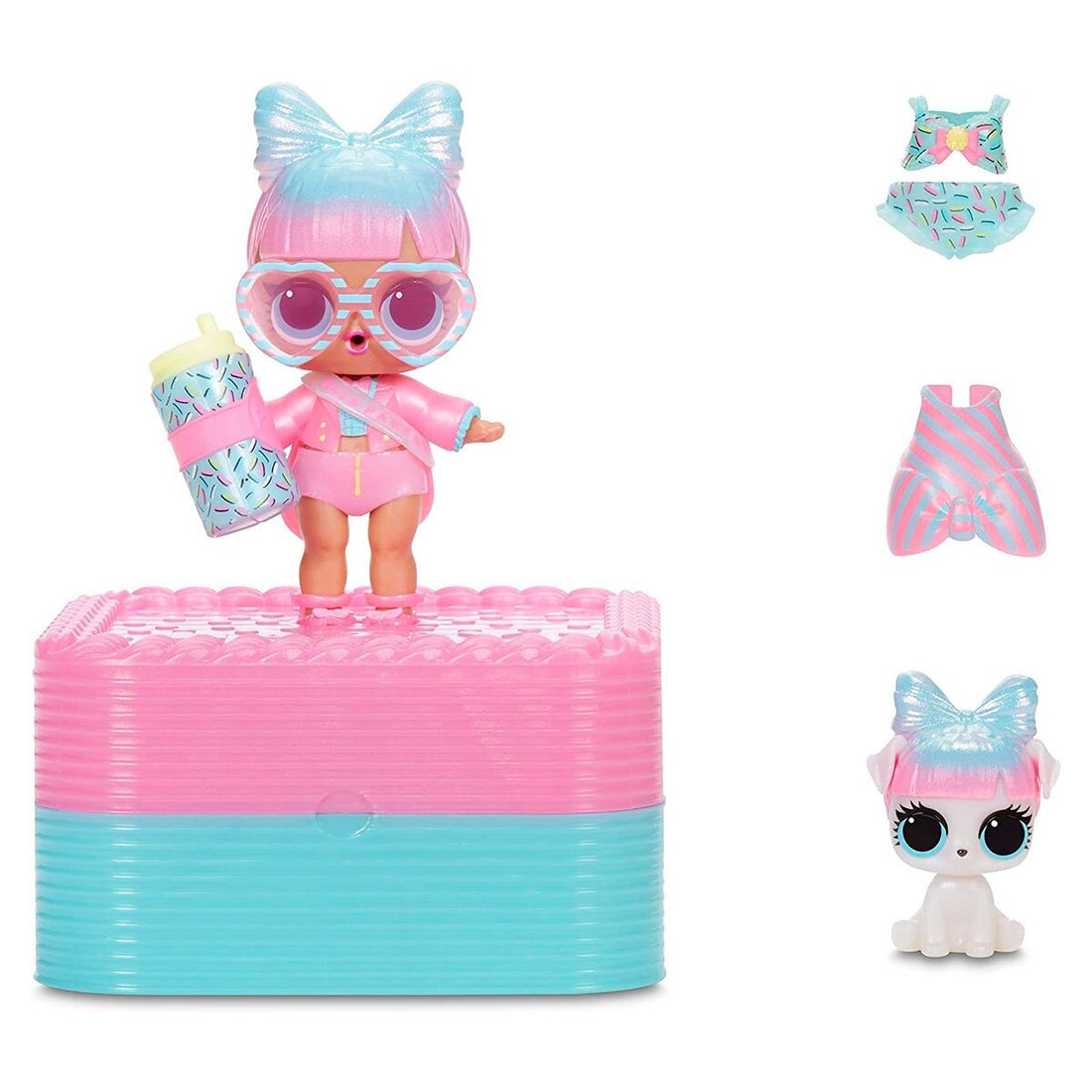 Фото Игровой набор с эксклюзивной куклой L.O.L. Surprise! серии Present Surprise - Суперподарок розовый (570691)