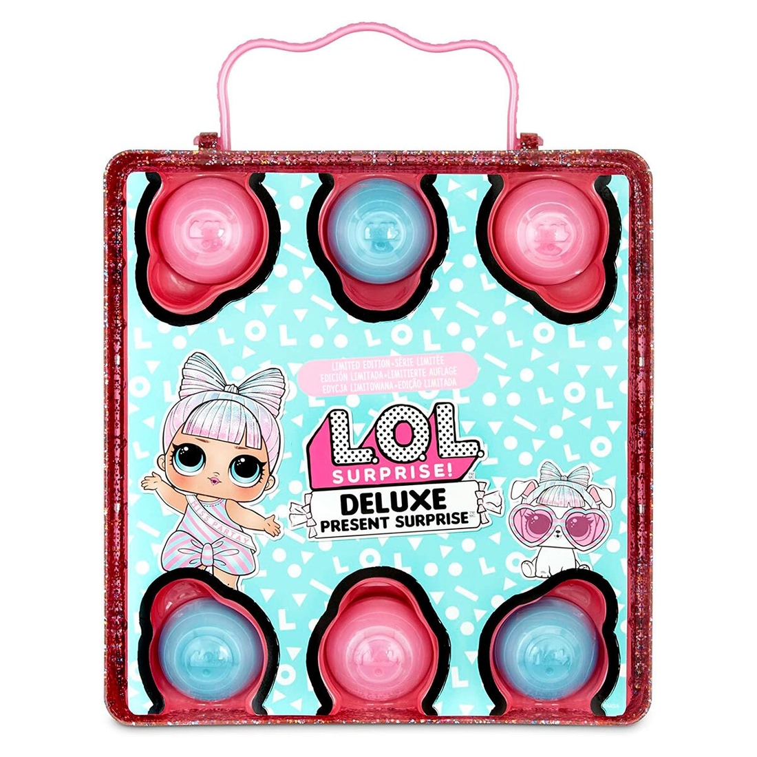 Фото Игровой набор с эксклюзивной куклой L.O.L. Surprise! серии Present Surprise - Суперподарок розовый (570691)