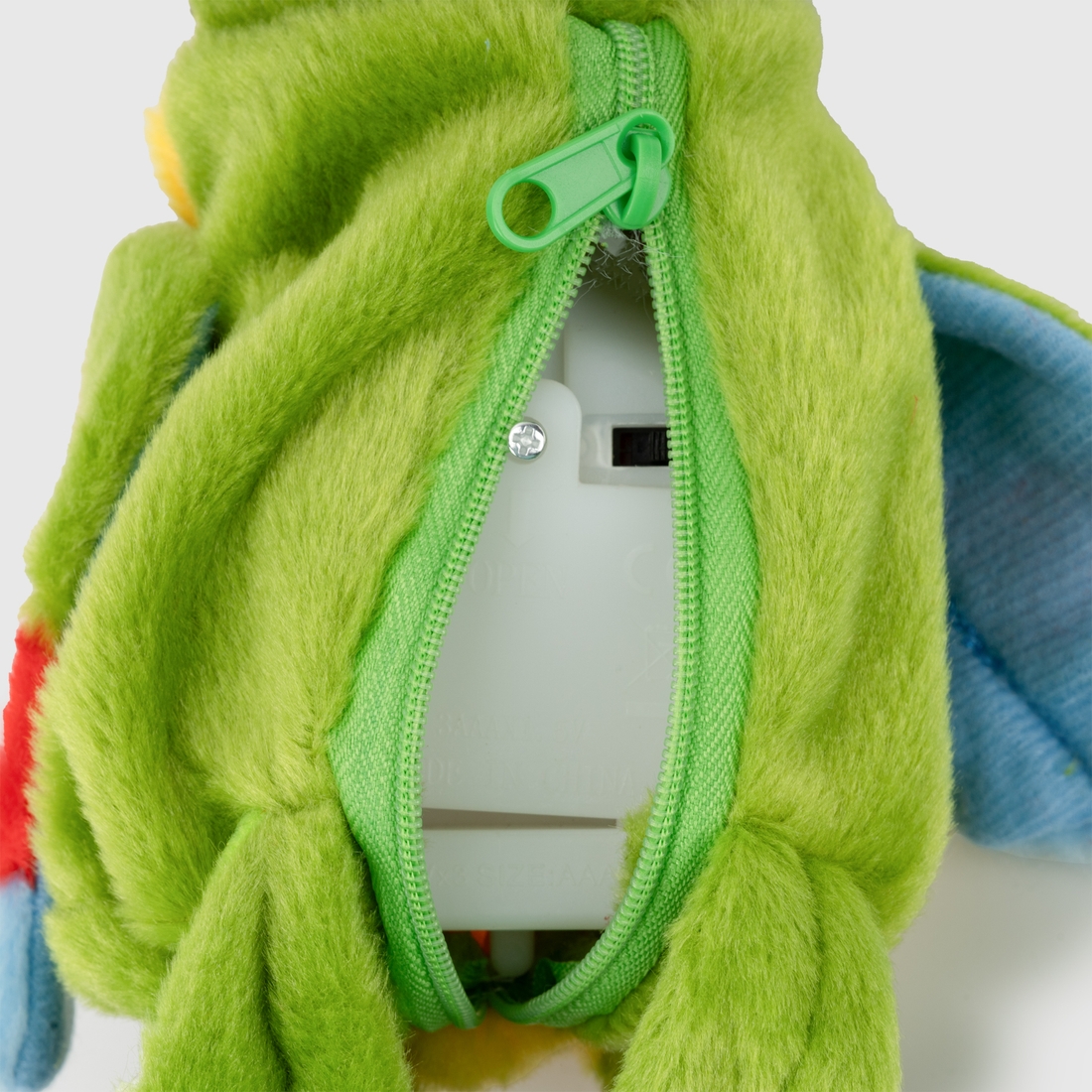 Фото Мягкая интерактивная игрушка Попугай K14802 Зеленый (2000990318589)