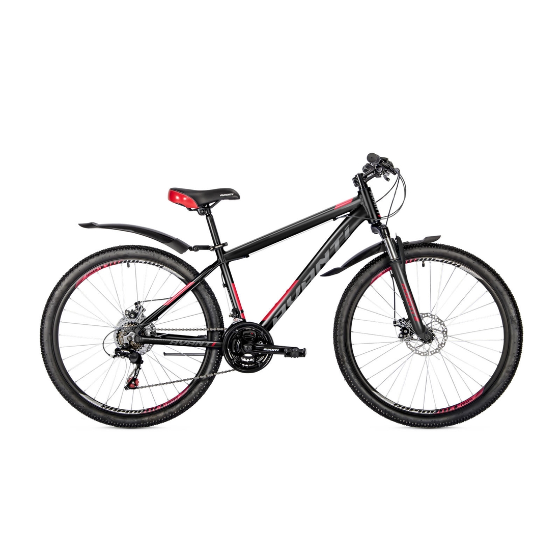 Фото Велосипед SPRINTER 26 13 черно-серый с красным (2000904401130)