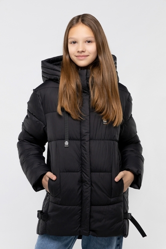 Фото Куртка для дівчинки Venidise 993138 170 см Чорний (2000990118868W)