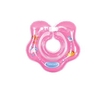 Круг для купання немовлят рожевий LN-1559 (8914927015592)