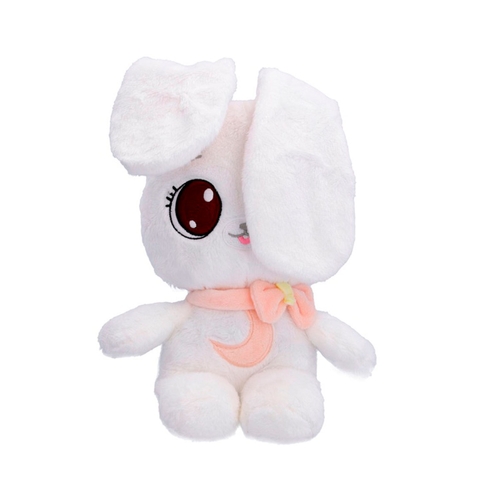 Фото Мягкая игрушка "Белый кролик" Peekapets 906785 (8421134906785)