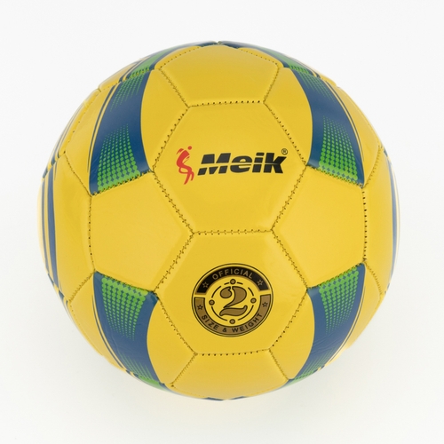 Фото М'яч футбольний № 2 AoKaiTiYu AKI1028021 Жовтий (2000989781967)