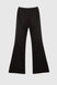 Штани кльош однотонні жіночі LAWA WTC02311 XL Чорний (2000989960164D)(LW) Фото 8 з 10
