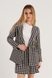 Костюм для девочки (пиджак+юбка) DMB 9678-9687 164 см Черно-белый (2000990266606D) Фото 1 из 22