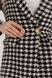 Костюм для девочки (пиджак+юбка) DMB 9678-9687 164 см Черно-белый (2000990266606D) Фото 6 из 22