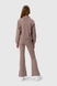 Костюм (кофта+штани кльош) для дівчинки Viollen 2188 164 см Кавовий (2000990091833D) Фото 2 з 22