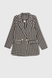 Костюм для девочки (пиджак+юбка) DMB 9678-9687 164 см Черно-белый (2000990266606D) Фото 13 из 22