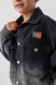 Куртка джинсова для хлопчика 6806 164 см Чорний (2000990306869D) Фото 5 з 16