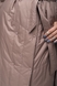 Куртка жіноча двостороння Button 110-656 M Чорно-коричневий (2000989400455D) Фото 15 з 26