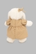 М'яка іграшка Зайчик в сукні JINGRONGWANJU JR230807 Бежевий (2000990435989) Фото 3 з 3