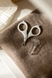 Ножницы детские с короткими лезвиями и колпачком Lindo ZP 002 Белый (2000990020086) Фото 1 из 4