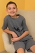 Пижама для мальчика Ponki 1216 170-176 см Серый (2000989512356A)(SN) Фото 2 из 11