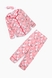 Піжама для дівчинки Teknur 41614 104-110 см Рожевий (2000989497547А) Фото 10 з 17