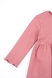 Сукня однотонна для дівчинки Toontoy 22509 104 см Рожевий (2000989638803D) Фото 4 з 5