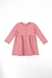 Платье однотонное для девочки Toontoy 22509 104 см Розовый (2000989638803D) Фото 2 из 5