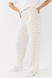 Штани з візерунком жіночі 6831 S Білий (2000990510181S) Фото 2 з 12
