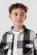 Рубашка с узором для мальчика Deniz 124 164 см Черный (2000990473370D) Фото 2 из 12
