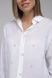 Рубашка женская с узором Patiskha 4040 L Белый (2000989483472D) Фото 2 из 14