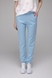 Спортивные штаны женские однотонные 2210 XL Голубой (2000988977422D) Фото 1 из 11
