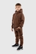 Спортивний костюм для хлопчика (світшот, штани) Ecrin 2027 134 см Коричневий (2000990230881W) Фото 2 з 22